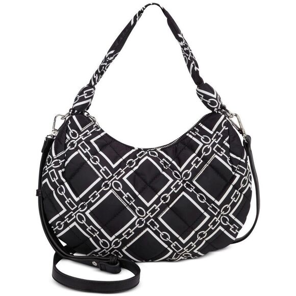 Olivya Mini Hobo Nylon Crossbody, Created for Macy's - Picture 1 of 3